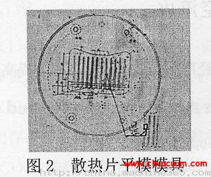 散熱片平模模具