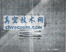 磨損掉的螺牙屑