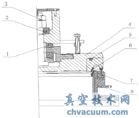 閥蓋非正常工作時位置示意圖