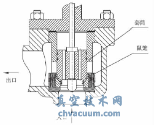 改進的蒸汽調節閥結構示意圖